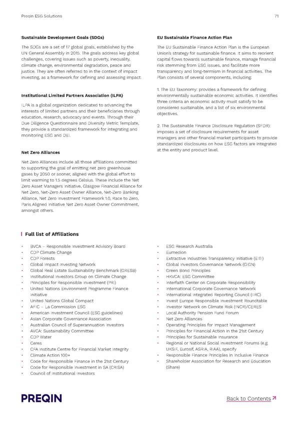 Preqin ESG Solutions Methodology - Page 71