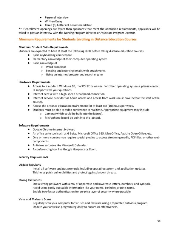 2023-2024 | Catalog - Page 58