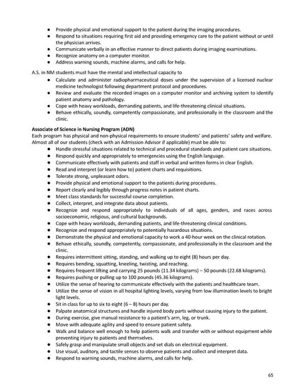 2023-2024 | Catalog - Page 65