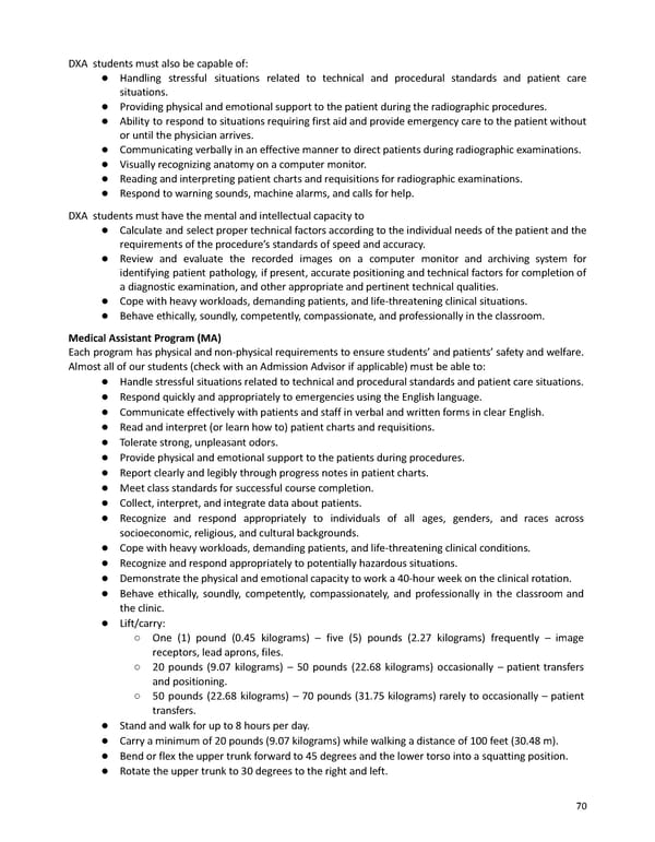 2023-2024 | Catalog - Page 70