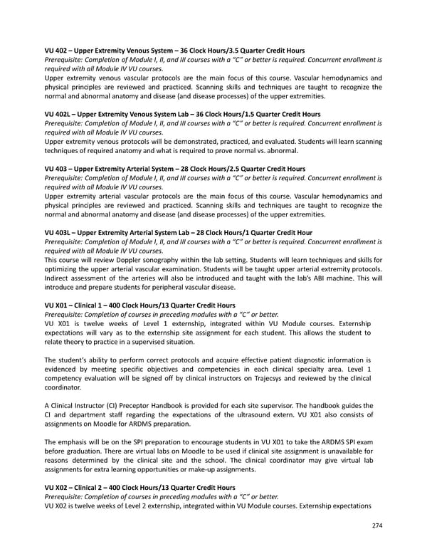 2023-2024 | Catalog - Page 274