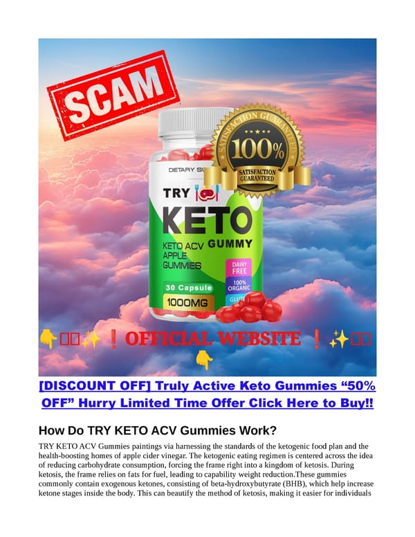Active Keto Gummies Reviews [TRICK ALERT] Read Before Buying! - Page 2