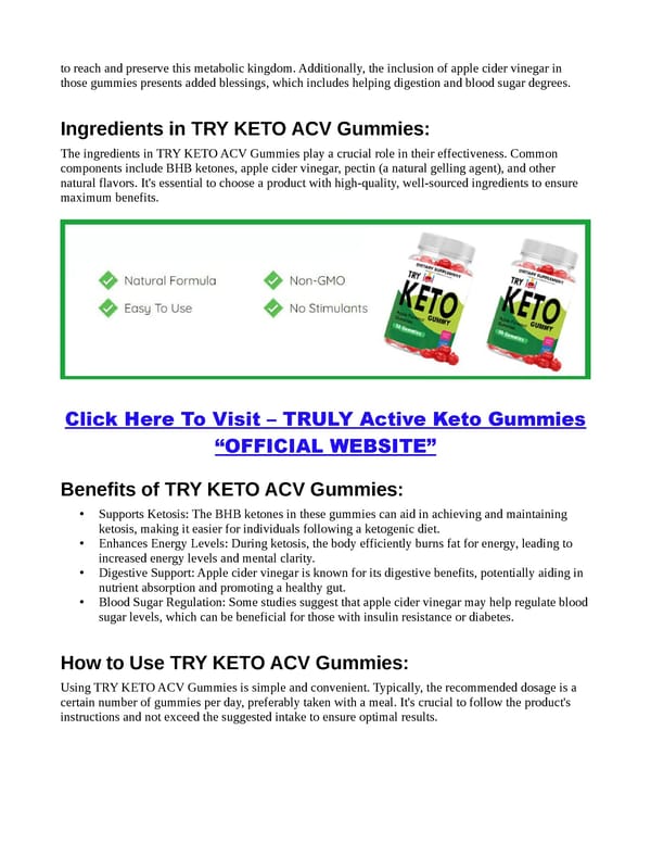 Active Keto Gummies Reviews [TRICK ALERT] Read Before Buying! - Page 3