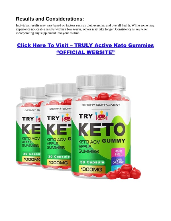 Active Keto Gummies Reviews [TRICK ALERT] Read Before Buying! - Page 4
