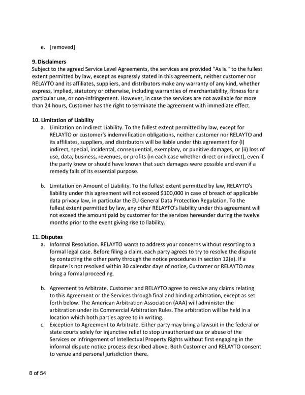 Terms, Conditions, Policies & Plans - Page 8