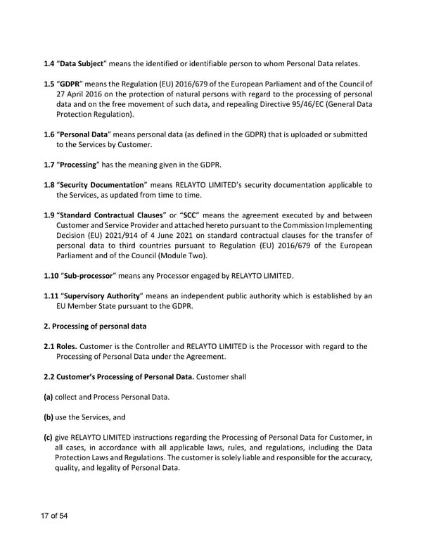 Terms, Conditions, Policies & Plans - Page 17
