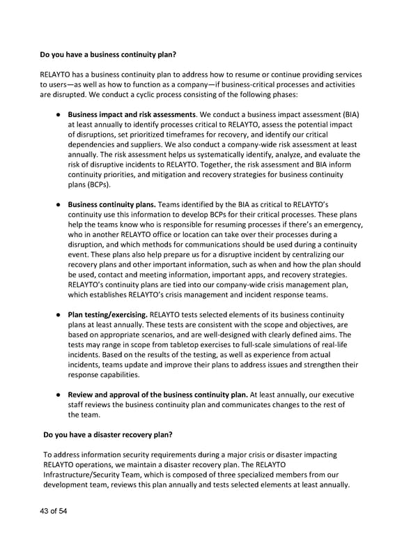 Terms, Conditions, Policies & Plans - Page 43