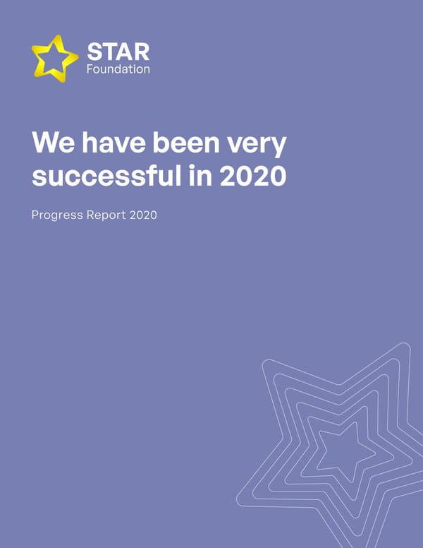 2020 Progress Report - Page 1