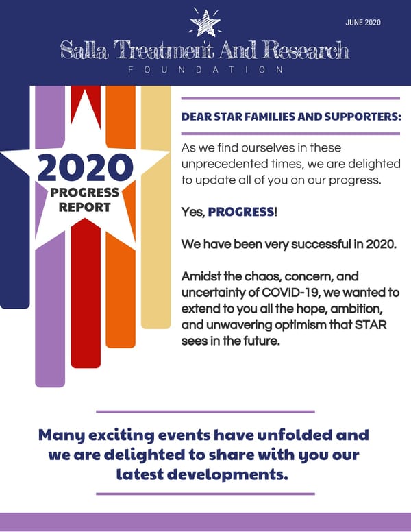 2020 Progress Report - Page 2