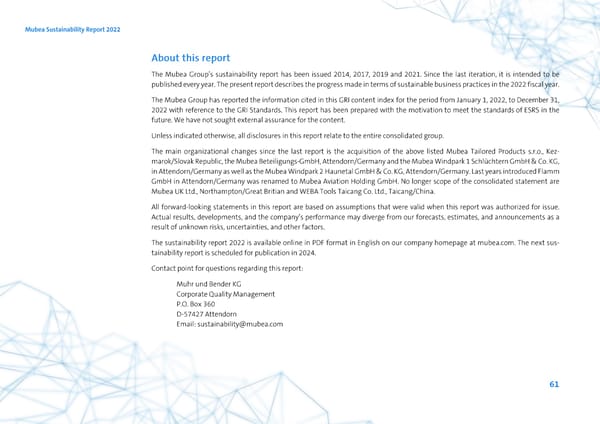 2022 | ESG Report - Page 61