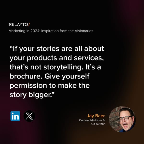 Marketing in 2024 Inspiration from the Visionaries - Page 5