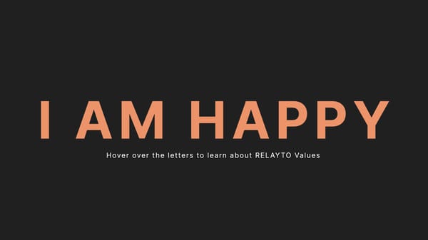 R/ Values/ I AM HAPPY - Page 1