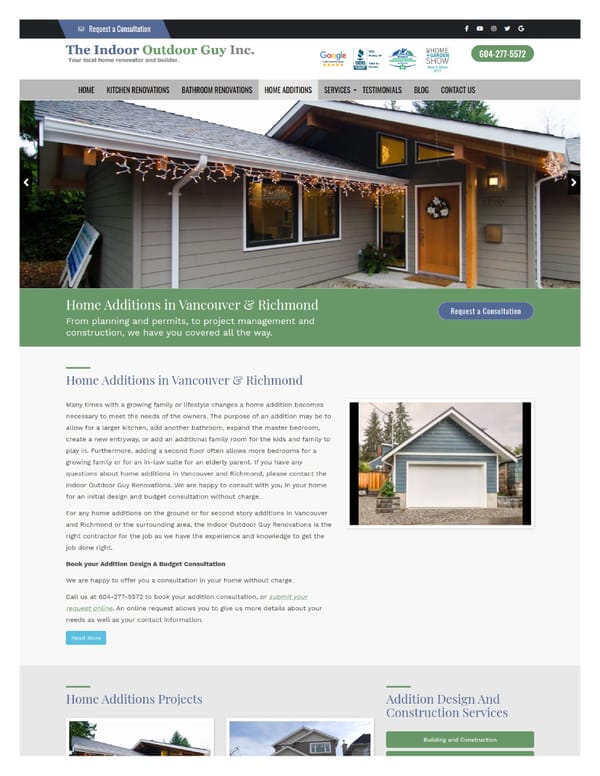 Professional exterior renovation services in Vancouver - Page 1