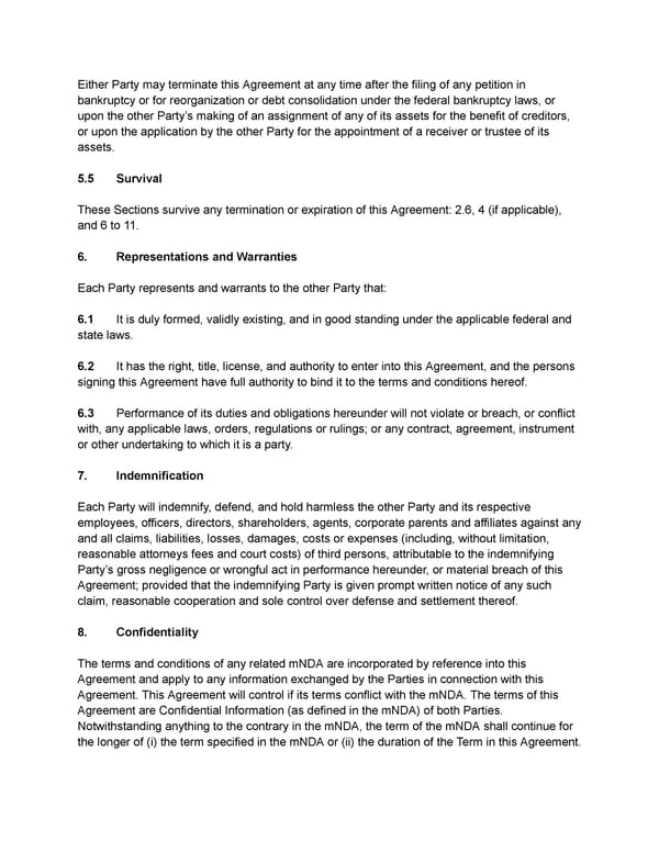 Referral Channel Program Agreement (RCPA) - Page 5