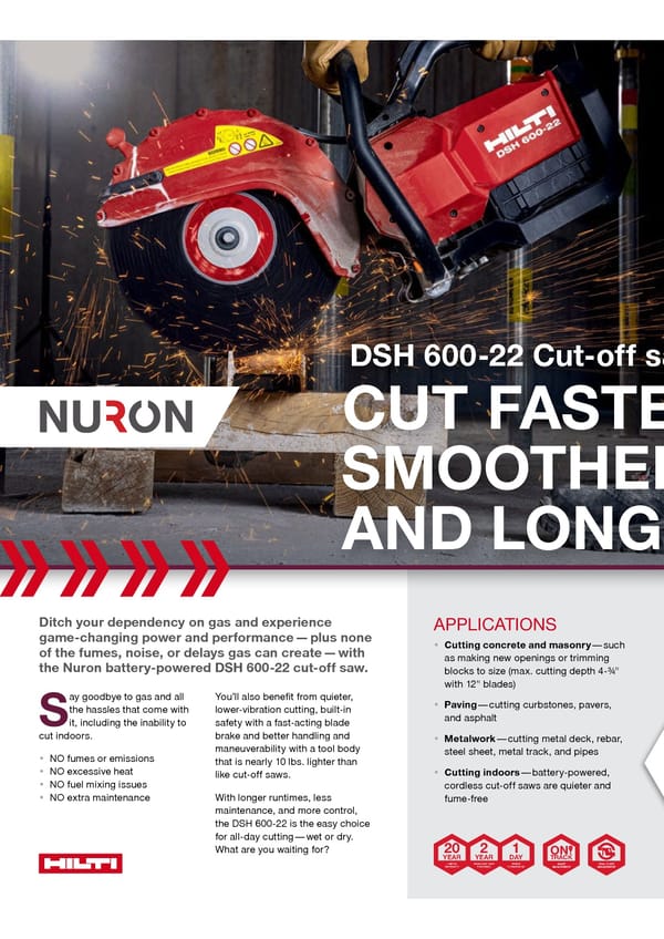 Nuron Special Edition Innovation Magazine US  Hilti (4) - Page 12