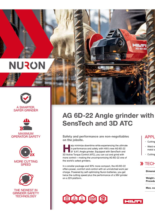 Nuron Special Edition Innovation Magazine US  Hilti (4) - Page 16