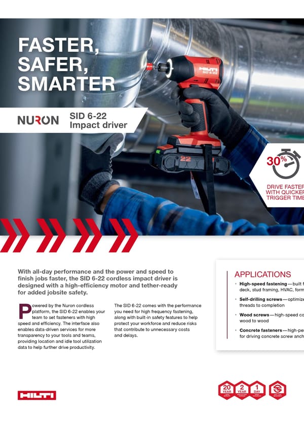 Nuron Special Edition Innovation Magazine US  Hilti (4) - Page 20