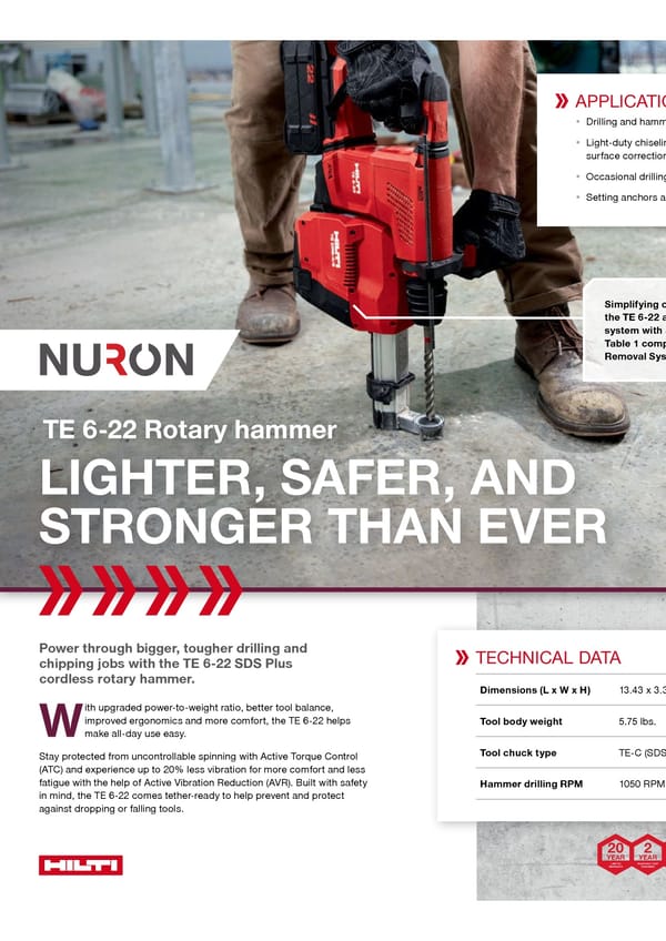 Nuron Special Edition Innovation Magazine US  Hilti (4) - Page 30