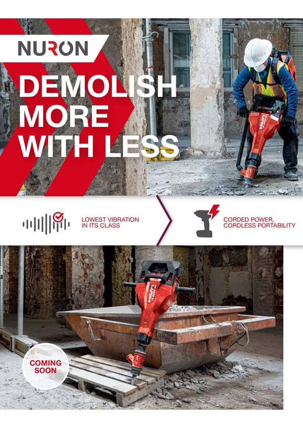 Nuron Special Edition Innovation Magazine US  Hilti (4) - Page 34