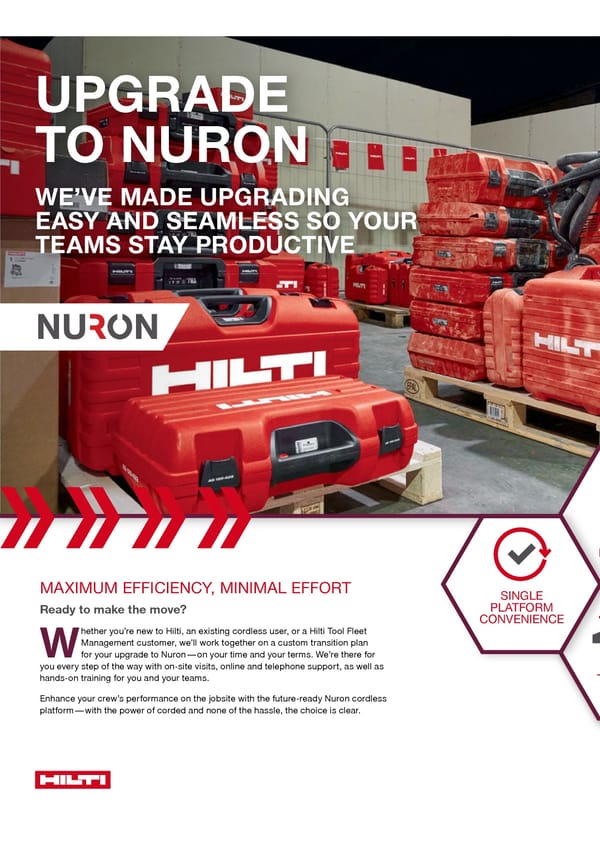 Nuron Special Edition Innovation Magazine US  Hilti (4) - Page 42