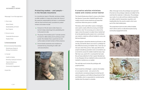 2023 | Sustainability Report - Page 34