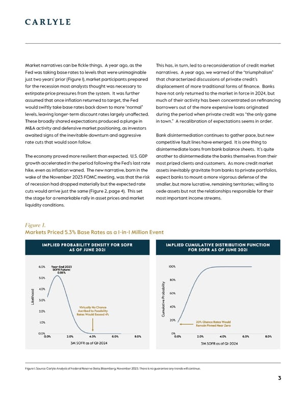 Carlyle Credit Market Outlook - Page 3