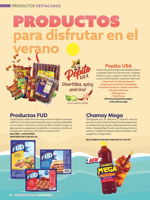 Abasto Magazine Julio/Agosto 2024 - Page 10