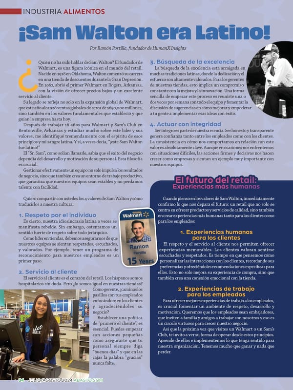 Abasto Magazine Julio/Agosto 2024 - Page 34
