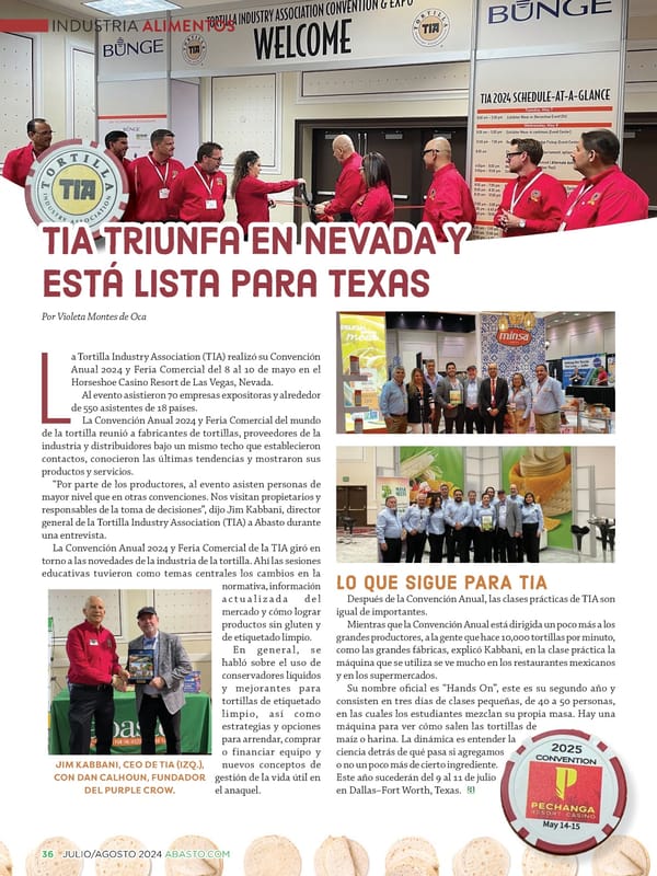 Abasto Magazine Julio/Agosto 2024 - Page 36
