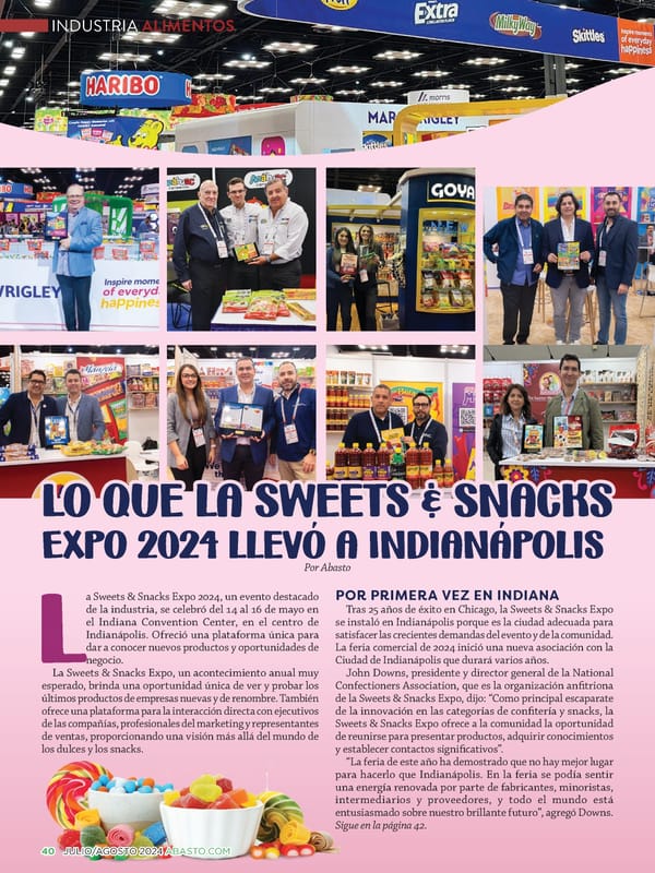 Abasto Magazine Julio/Agosto 2024 - Page 40