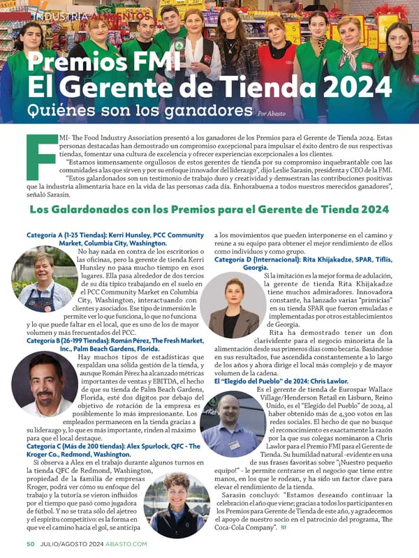 Abasto Magazine Julio/Agosto 2024 - Page 50