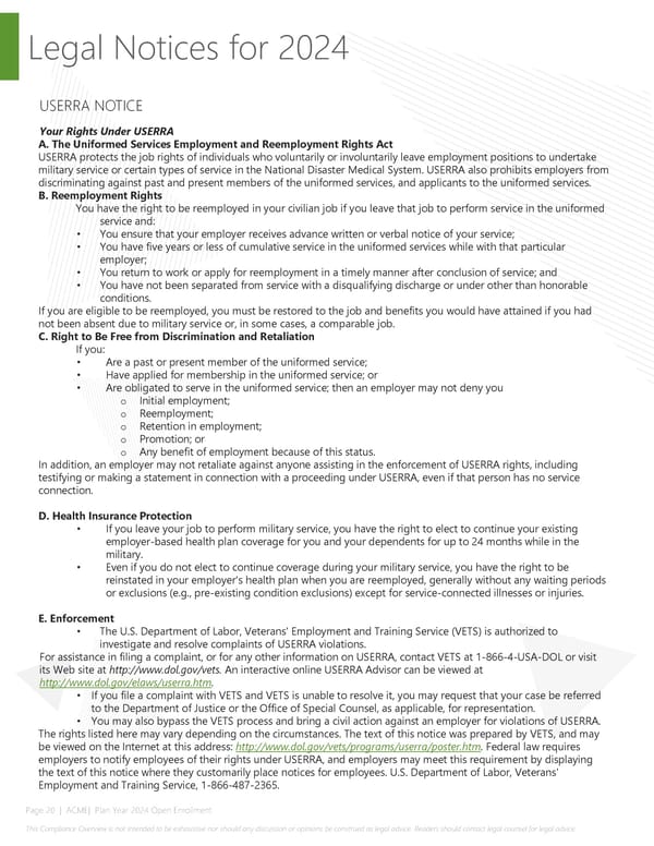 2024 Compliance Guide - Page 20