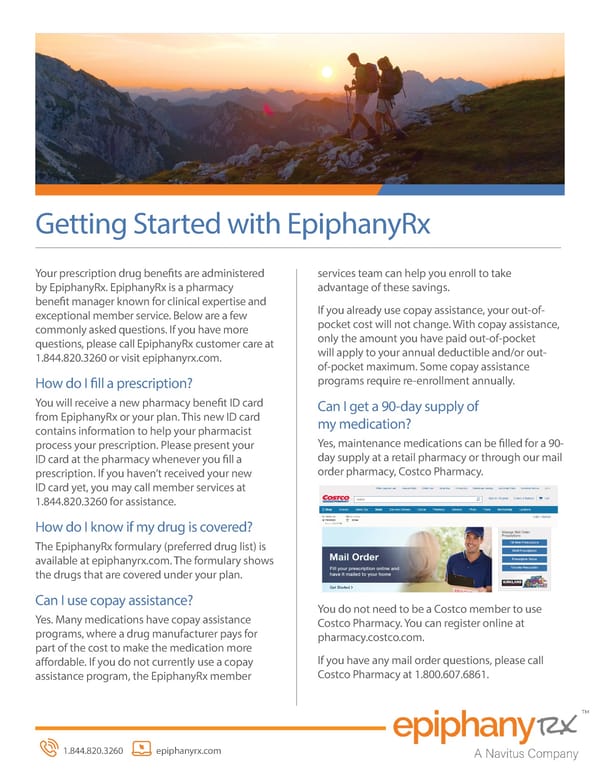 EpiphanyRx Member FAQs - Page 1