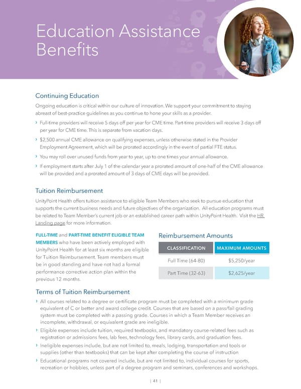 May 2024 | UPC Advanced Practice Providers Benefit Guide - Page 43