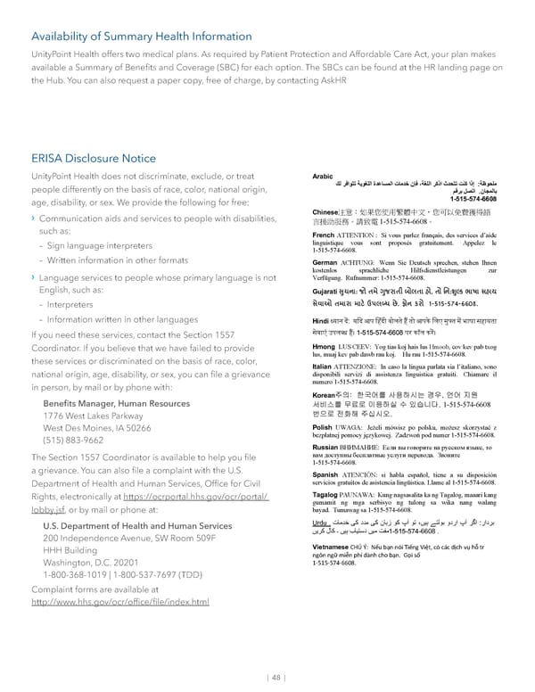 May 2024 | UPC Advanced Practice Providers Benefit Guide - Page 50