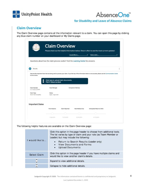 Reference Guide for Team Members – Disability and Leaves - Page 4