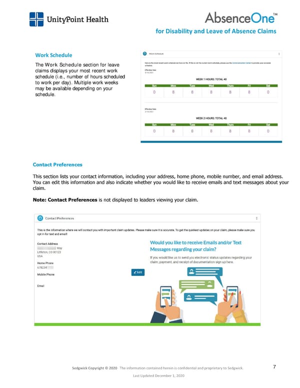 Reference Guide for Team Members – Disability and Leaves - Page 7