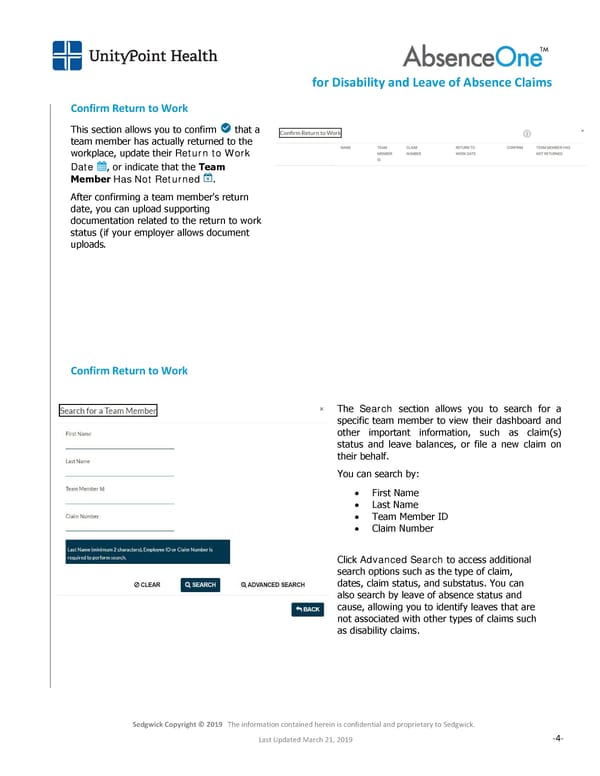 Reference Guide for Leaders – Disability and Leaves - Page 4