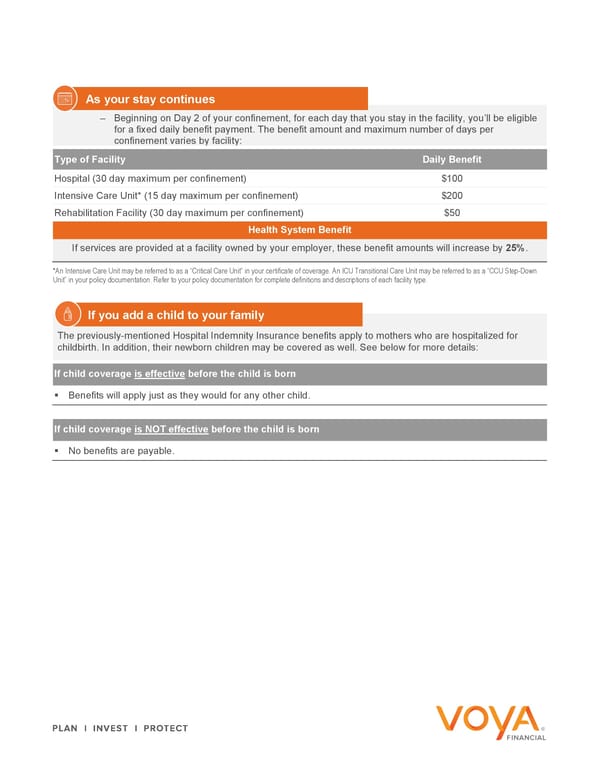 Hospital Indemnity Insurance - Page 3