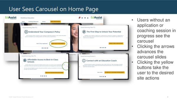 EdAssist Participant Tutorial - Page 4