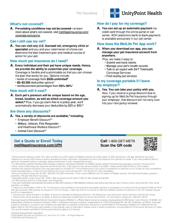 MetLife FAQs - Page 2