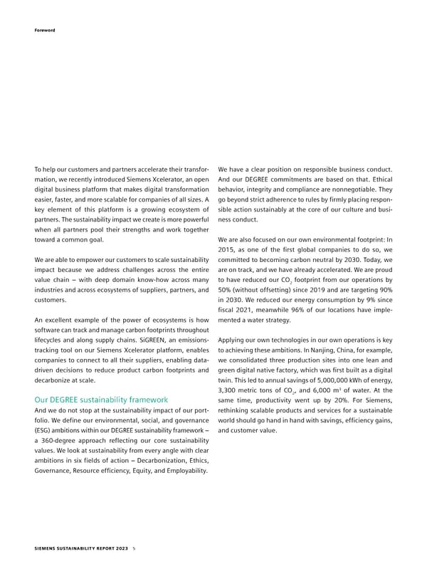 Sustainability Report - Page 5