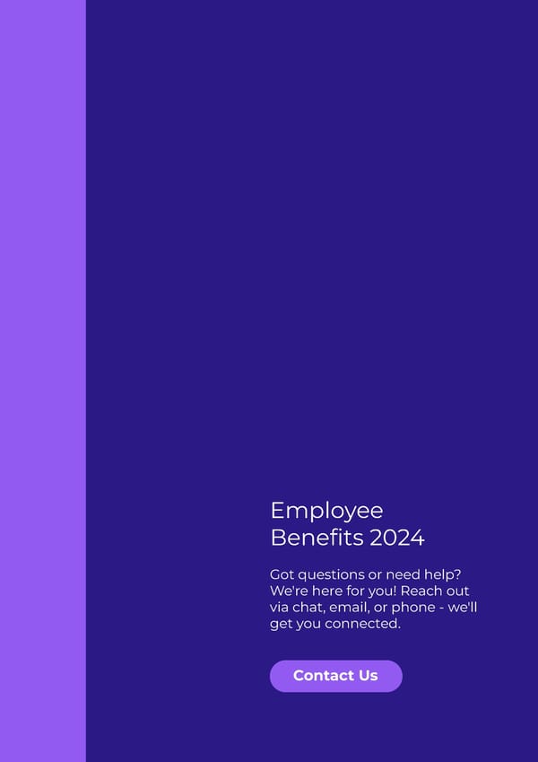 Employee Benefits Booklet Template - Google Slides, Powerpoint & PDF - Page 12