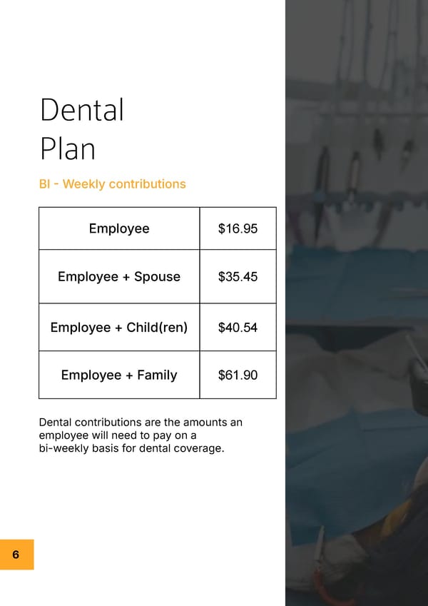 Employee Benefits Guide Summary Template  - Google Slides, Powerpoint & PDF - Page 6