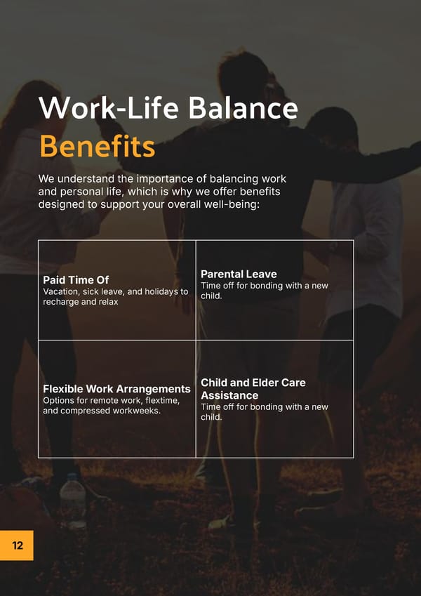 Employee Benefits Guide Summary Template  - Google Slides, Powerpoint & PDF - Page 12