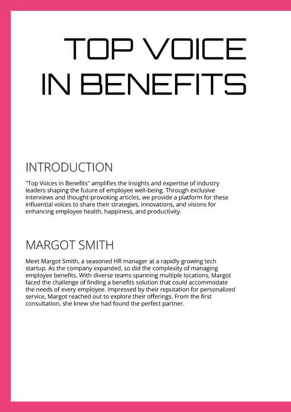 Employee Benefits Magazine Template - Google Slides, Powerpoint & PDF - Page 4