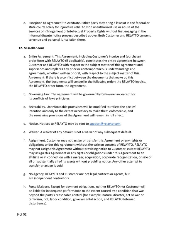 Terms, Conditions, Policies & Plans - Page 9