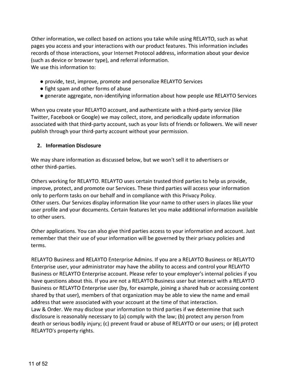 Terms, Conditions, Policies & Plans - Page 11