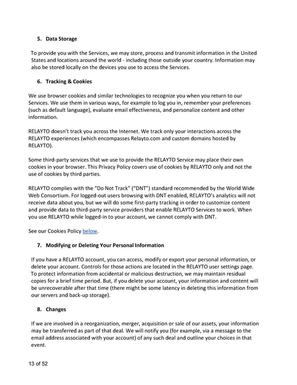 Terms, Conditions, Policies & Plans - Page 13