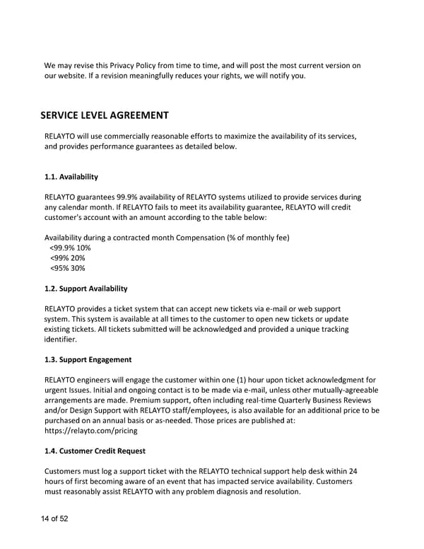 Terms, Conditions, Policies & Plans - Page 14